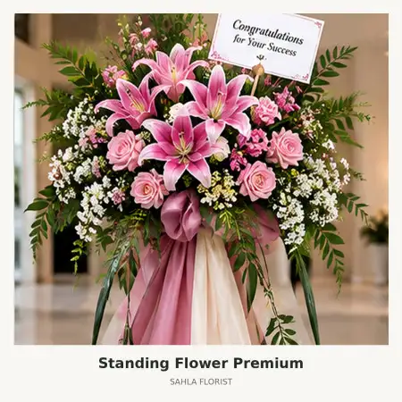 Standing Flowers Demang Lebar Daun